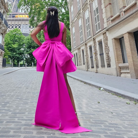 Anthropologie Dresses & Skirts - NWT Babi Blaine Bow Train Dress